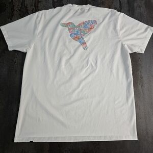 Birddogs White Tee with Colorful Graphic